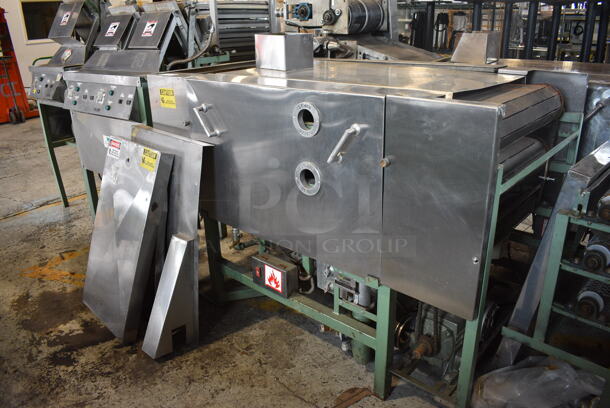 Stainless Steel Commercial Floor Style Tortilla Machine Conveyor. 125 Volts, 1 Phase. 67x42x52