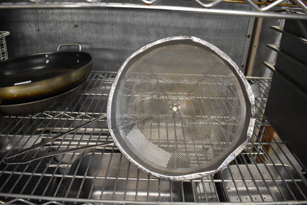 Metal China Cap Strainer. 20x10.5x11 - Image 4 of 4