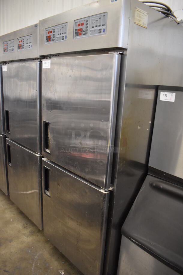 Paris Croissant SD-1 Stainless Steel Commercial 2 Half Size Door Reach In Dough Conditioner. 220 Volts. 31x45x76 - Image 4 of 7