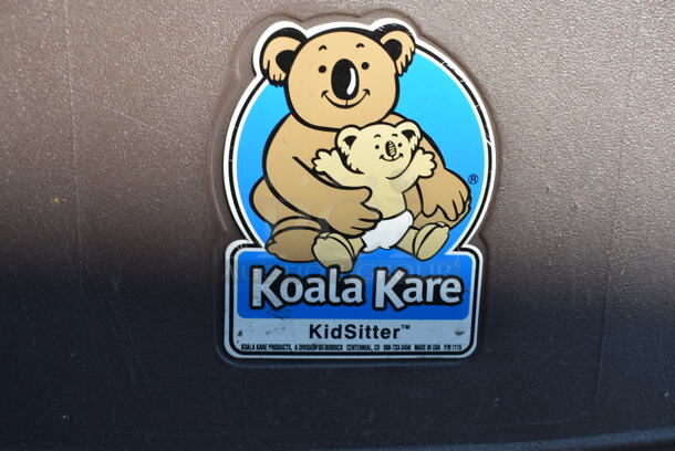 Koala Kare Brown Poly High Chair.  - Image 3 of 4