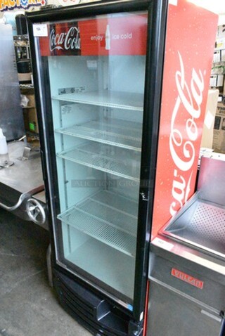 Imbera G319 Metal Commercial Single Door Reach In Cooler Merchandiser. 115 Volts, 1 Phase. Tested and Working!