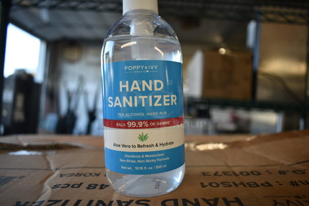 Box of 13 BRAND NEW Bottles of Poppy & Ivy Hand Sanitizer. - Image 3 of 5