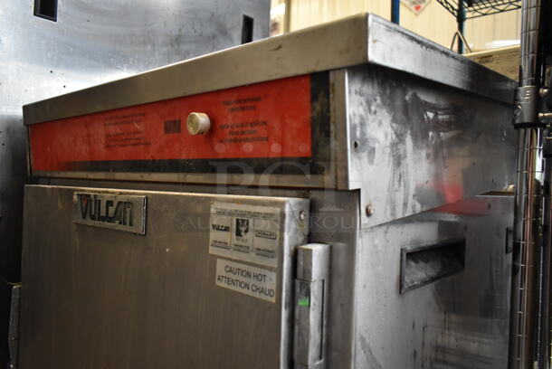 Vulcan Stainless Steel Commercial Work Top Heated Holding Cabinet on Commercial Casters. Top Is Not Attached. 120 Volts, 1 Phase. Tested and Powers On But Does Not Get Warm - Image 2 of 10