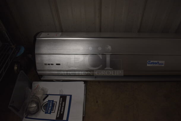 BRAND NEW! Curtron Enershield MCS-48-AL Microshield 48" Aluminum Air Curtain. 120 Volts, 1 Phase. 47.5x9.5x9. Tested and Working! - Image 3 of 7