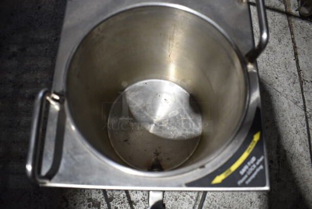 Curtis SCGEM-3 Stainless Steel Coffee Satellite Server and Curtis SCGEM-3-5 Server Stand. No Lid.  - Image 5 of 6