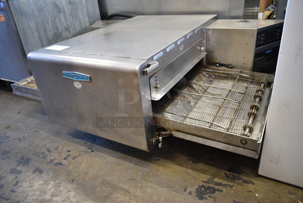 2018 Turbochef HhC2020 Stainless Steel Commercial Countertop Electric Powered Conveyor Rapid Cook Oven. 208/240 Volts, 3 Phase.  - Image 12 of 12