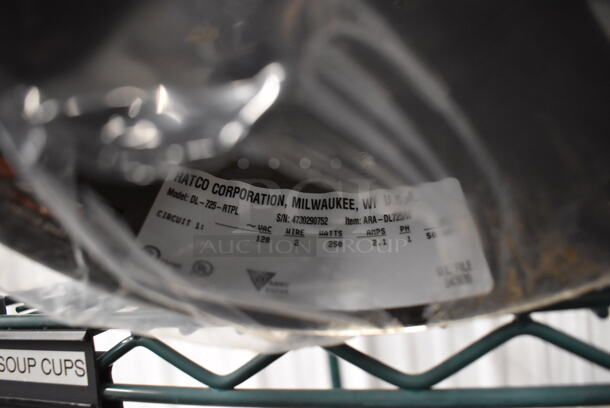 BRAND NEW! Hatco DL-725-RTPL Stainless Steel Warming Lamp. 120 Volts, 1 Phase. 10x10x40 - Image 3 of 3