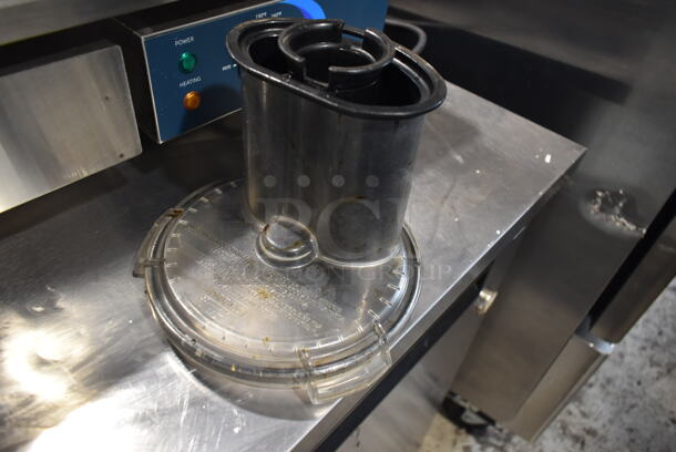 Waring Commercial Metal Countertop Food Processor w/ Bowl and S Blade. 120 Volts, 1 Phase. Tested and Working! - Image 5 of 7