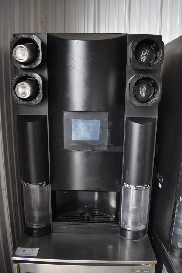2017 Manitowoc Multiplex Model MB-8-1 Stainless Steel Commercial Blend In Cup Workstation on Single Door Undercounter Cooler on Commercial Casters. 115 Volts, 1 Phase. 26x33x75. Tested and Powers On But Does Not Get Cold and Digital Display Does Not Turn On - Image 3 of 7