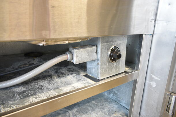 Stainless Steel Commercial Electric Powered Steam Table w/ Under Shelf. 208-240 Volts. - Image 6 of 8