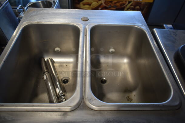 Electro Freeze SL500-132 Stainless Steel Commercial Floor Style Water Cooled 2 Flavor w/ Twist Soft Serve Ice Cream Machine on Commercial Casters. 208-230 Volts, 3 Phase.  - Image 5 of 6