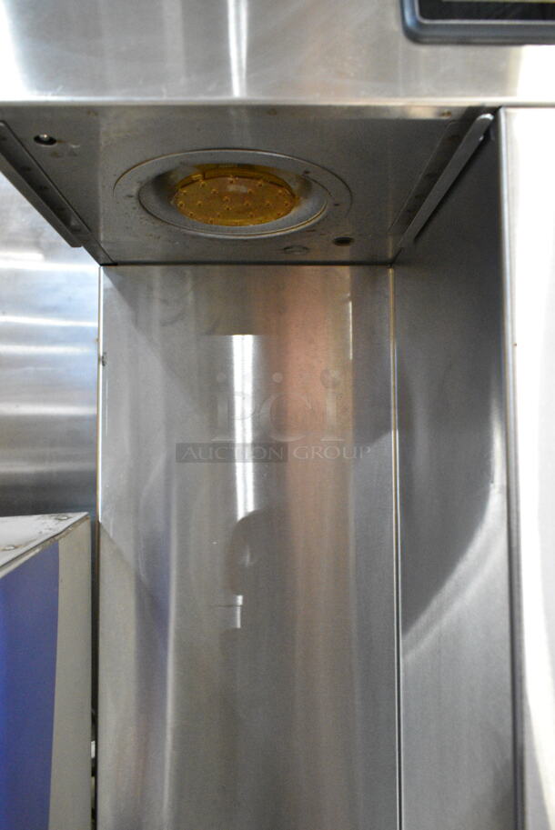 Curtis G4TP2T10A3100 Stainless Steel Commercial Countertop Coffee Machine w/ Hot Water Dispenser and 2 Poly Brew Baskets. 220 Volts, 1 Phase.  - Image 8 of 10