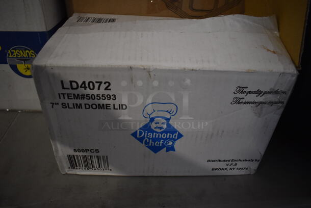 ALL ONE MONEY! Lot of Various Items on Tabletop Including Plastic Lids and Napkins - Image 8 of 12