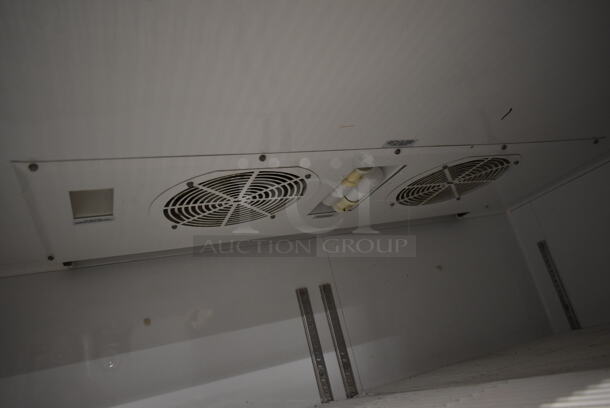 2014 True TG2R-2S ENERGY STAR Stainless Steel Commercial 2 Door Reach In Cooler w/ Poly Coated Racks on Commercial Casters. 115 Volts, 1 Phase. Tested and Working! - Image 6 of 8