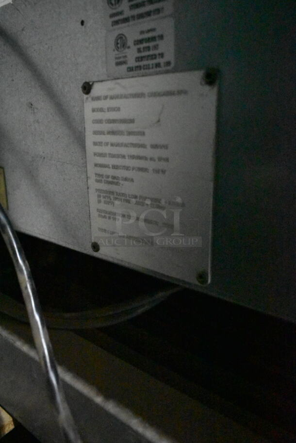 BRAND NEW SCRATCH AND DENT! Criocabin ETHOB Stainless Steel Commercial Open Grab N Go Merchandiser w/ Metal Shelves. 110 Volts, 1 Phase. Tested and Working! - Image 7 of 8
