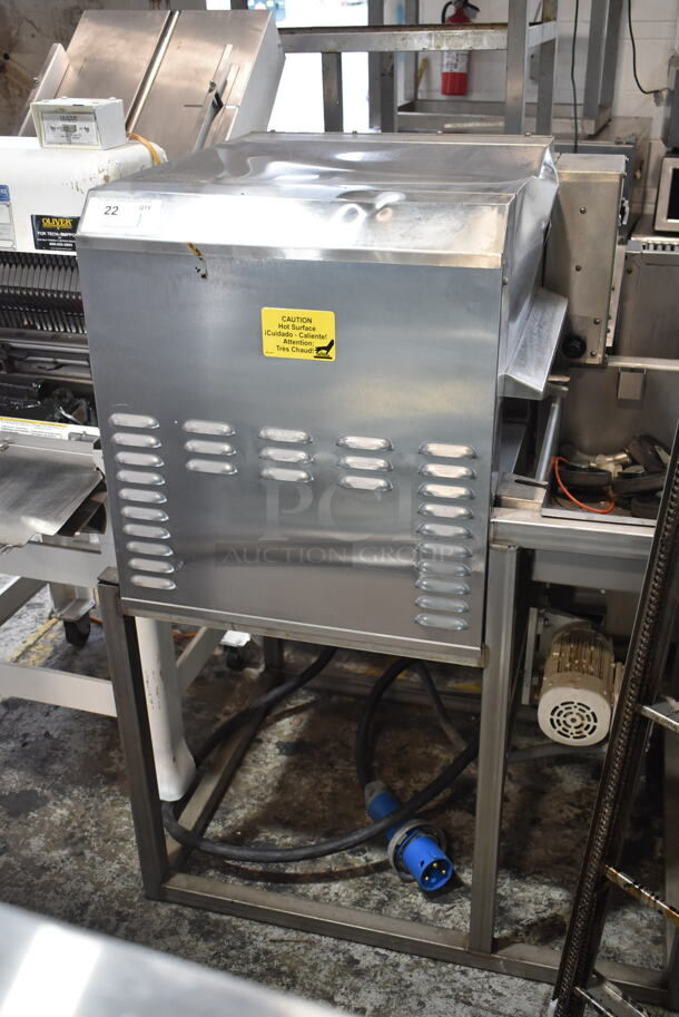 Belshaw TG-50 Stainless Steel Commercial Floor Style Thermoglaze Icing Station. Comes w/ Commercial Casters. 208 Volts, 1 Phase. - Image 3 of 12