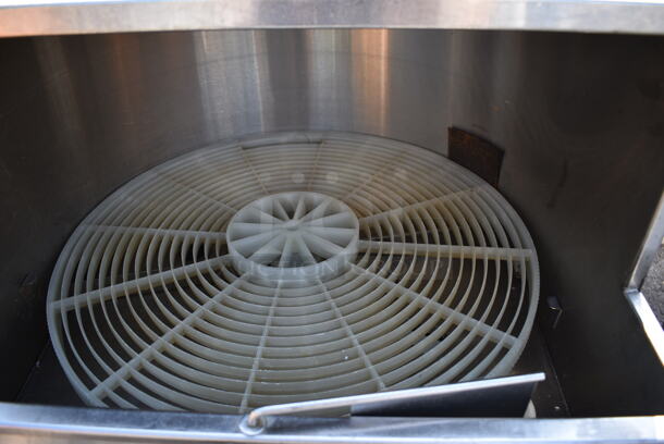 CMA PKC24 Commercial Stainless Steel Electric Glasswasher On Galvanized Legs. 120V, 1 Phase.  - Image 2 of 11