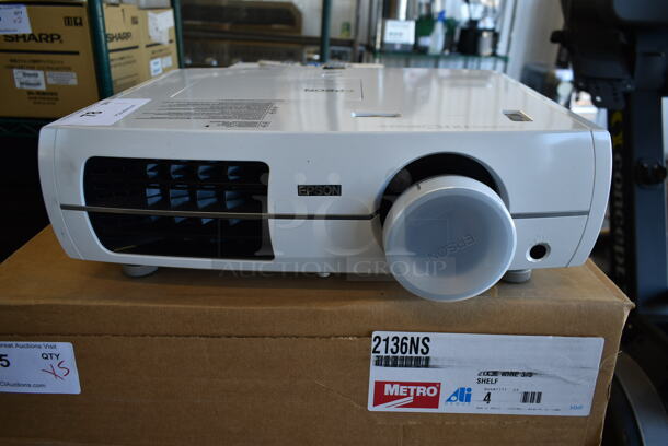 Epson H337A LCD Projector. 100-240 Volts, 1 Phase.  - Image 3 of 9
