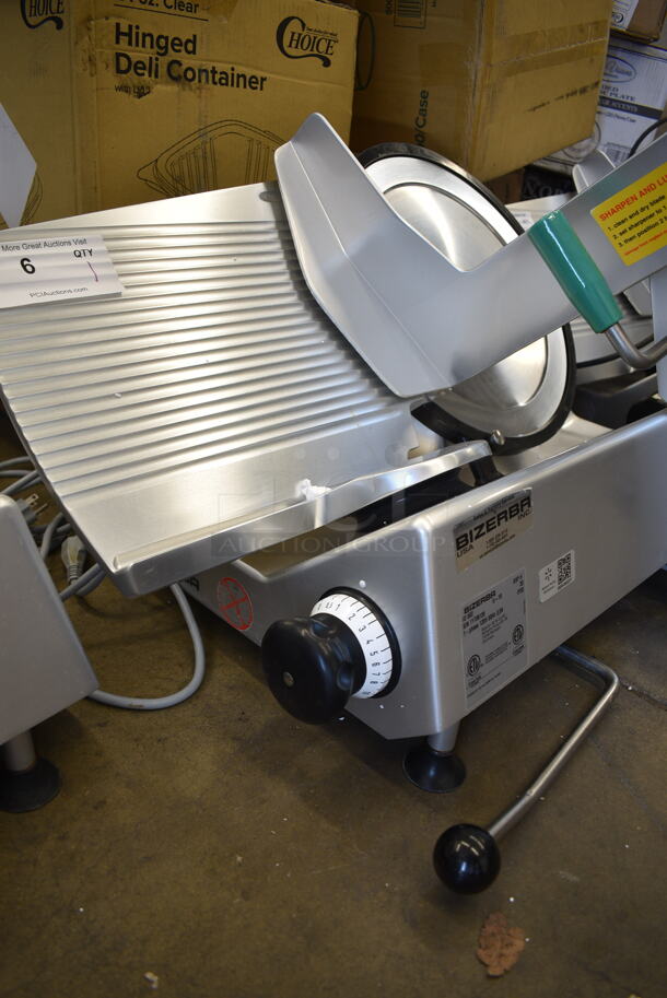 2019 Bizerba GSP H Stainless Steel Commercial Countertop Meat Slicer. 120 Volts, 1 Phase. Tested and Working! - Image 6 of 7