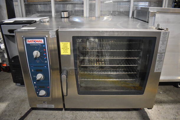 2017 Rational Model CMP62 Stainless Steel Commercial Electric Powered Combitherm Convection Oven w/ View Through Door. 208 Volts, 3 Phase. 42x38x44 - Image 1 of 8