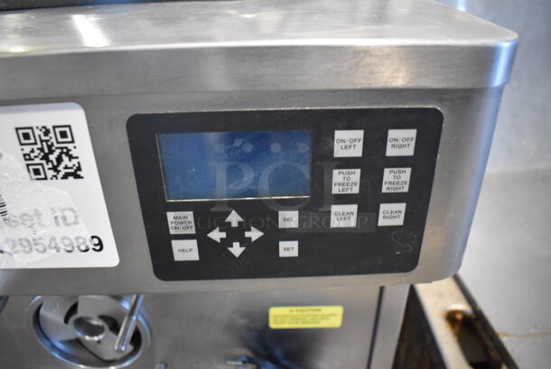2017 Stoelting SF121-38I2 Stainless Steel Commercial Countertop Air Cooled 2 Flavor Soft Serve Ice Cream Machine. 208-240 Volts, 1 Phase. 22x33x35 - Image 5 of 9