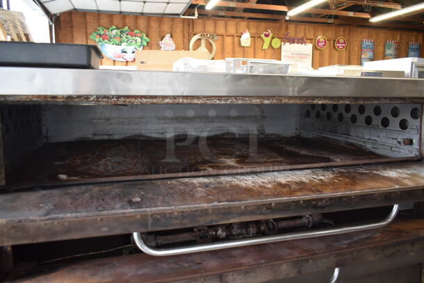 2 Bakers Pride Stainless Steel Commercial Natural Gas Powered Single Deck Pizza Oven. 2 Times Your Bid! - Image 8 of 11