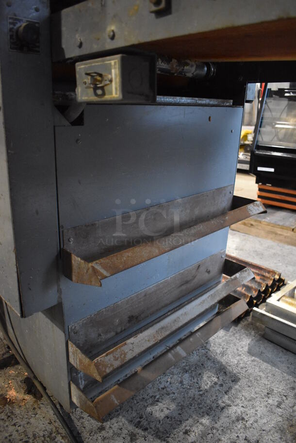 Moline Metal Commercial Floor Style Dough Sheeter on Commercial Casters. 115 Volts, 1 Phase. 55x32x61. Tested and Working! - Image 7 of 7