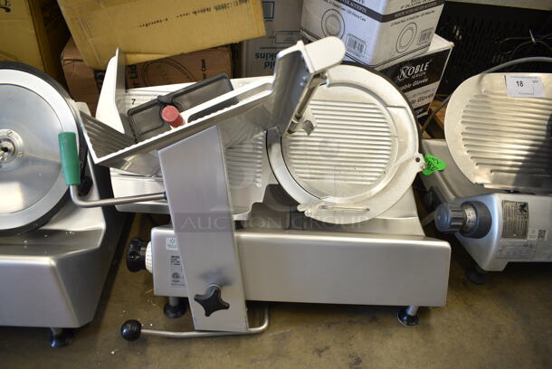 2019 Bizerba GSP H Stainless Steel Commercial Countertop Meat Slicer. 120 Volts, 1 Phase. Tested and Working! - Image 1 of 7