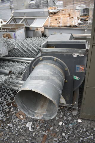 CM10 Metal Commercial Air Blower. 208-230/480 Volts, 3 Phase. 