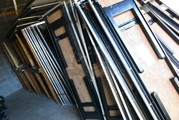 36 Various Folding Table. 72x18.5x31. 36 Times Your Bid!  - Image 3 of 4