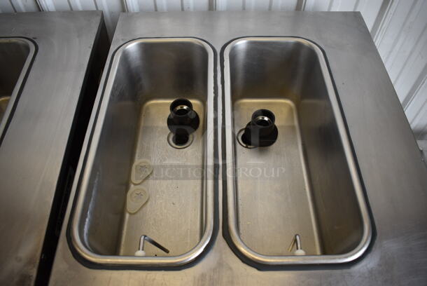 Stoelting Model SF144-38I Stainless Steel Commercial Countertop Air Cooled 2 Flavor w/ Twist Soft Serve Ice Cream Machine. 208-230 Volts, 1 Phase. 22x32x32 - Image 3 of 7