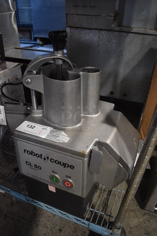Robot Coupe CL 50 Series E Metal Commercial Countertop Food Processor. 120 Volts, 1 Phase. 14x12x24. Tested and Working! - Image 2 of 5