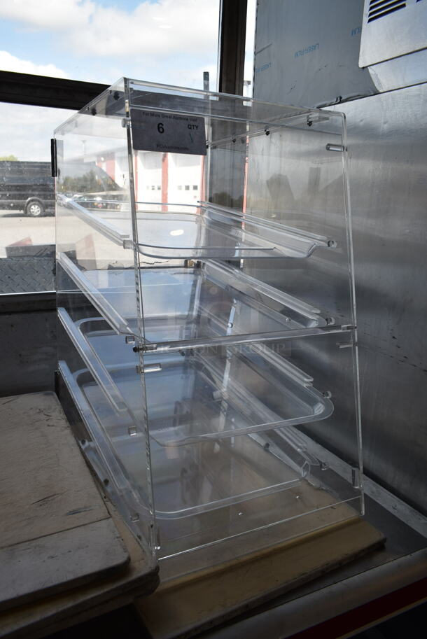 ALL ONE MONEY! Lot of Clear Poly Countertop Cookie Merchandiser and Various Cutting Boards - Image 4 of 5