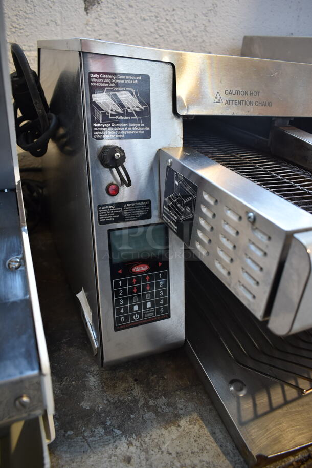 Hatco ITQ-1750-2C Stainless Steel Commercial Countertop Electric Powered Double Conveyor Toast Qwik Toaster Oven. 208 Volts, 1 Phase. - Image 4 of 5
