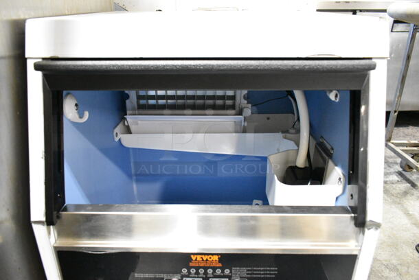 Vevor SSX100 Stainless Steel Commercial Undercounter Self Contained Ice Machine. 115 Volts, 1 Phase.  - Image 3 of 6