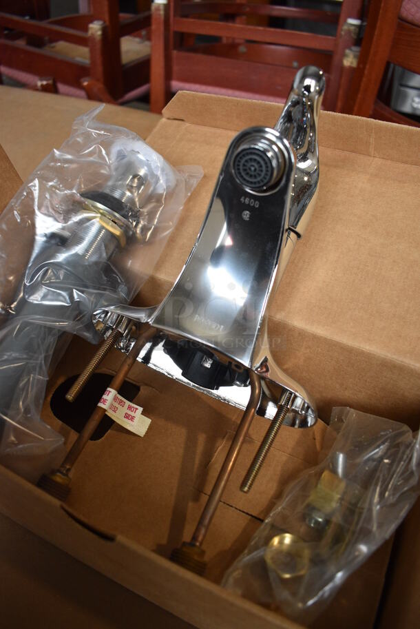 BRAND NEW IN BOX! Moen Metal Faucet w/ Handle. 6x6x10 - Image 5 of 6