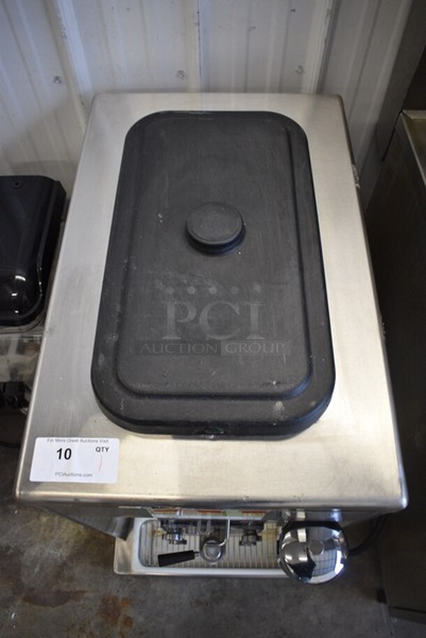 2010 Taylor Model 340D-27 Stainless Steel Commercial Countertop Single Flavor Frozen Beverage Machine w/ Drink Mixer Attachment. 208-230 Volts, 1 Phase. 18x31.5x33 - Image 6 of 7