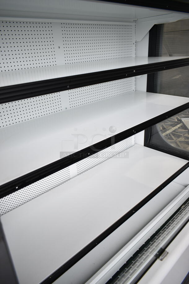 BRAND NEW SCRATCH AND DENT! Beverage Air VMHC-18 Metal Commercial Open Grab N Go Merchandiser w/ Metal Shelves. 120 Volts, 1 Phase. Tested and Working! - Image 7 of 9