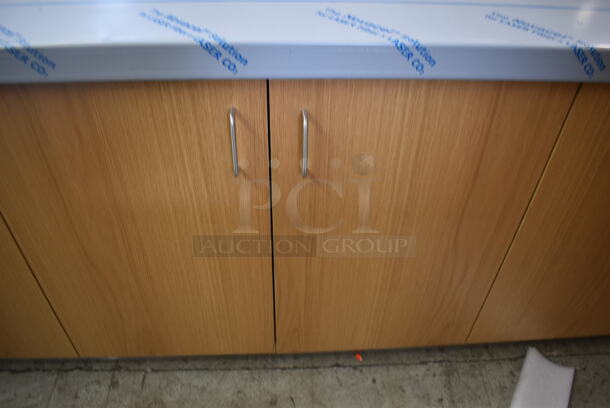 BRAND NEW! Vollrath ACS FAB LLC Stainless Steel Counter w/ 6 Wood Pattern Doors. - Image 3 of 8