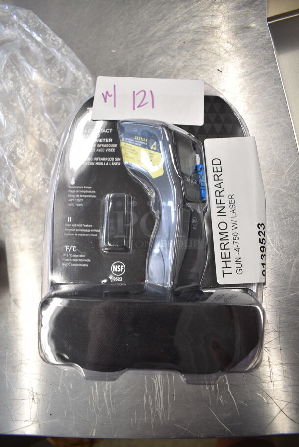 ALL ONE MONEY! Two Tier Lot of Various BRAND NEW SCRATCH AND DENT! Items Including 9139523 Taylor 9523 Digital Laser Infrared Thermometer, HP1061238SP Frymaster 1061238SP Pilot Assy, Nat Ei W/O Cntrl, Metal Rapid Cook Oven Paddle. - Image 4 of 7