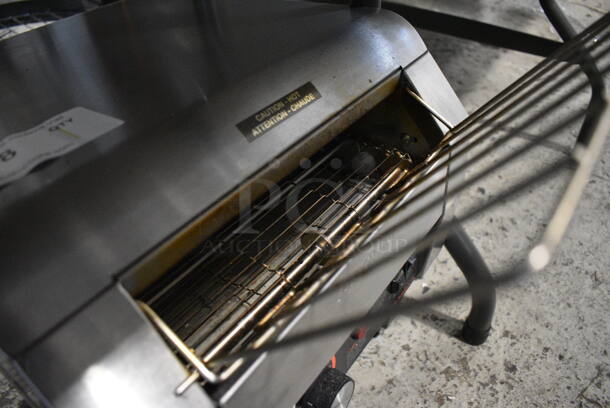 Hatco TQ-400 Stainless Steel Commercial Countertop Toast Qwik Conveyor Toaster Oven. 120 Volts, 1 Phase. Tested and Working! - Image 4 of 7