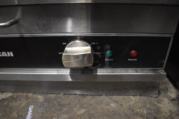 Omcan Stainless Steel Commercial Countertop Electric Powered Charbroiler Grill. 208-250 Volts, 1 Phase. 26.5x24x12 - Image 2 of 6