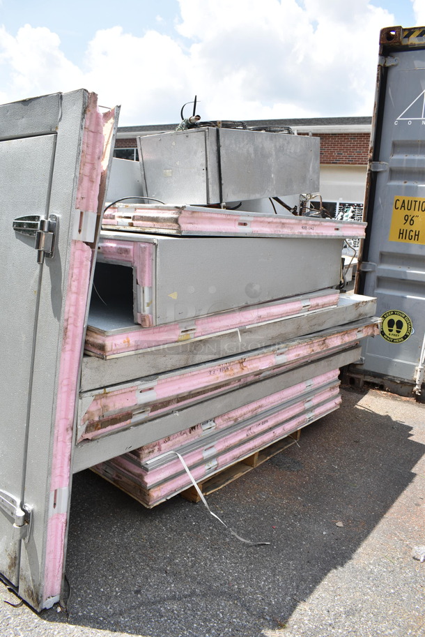 Mr Winter Walk In Box w/ Compressor and Cancoil Evaporator Fan. Picture of the Unit Before Removal Is Included In the Listing. - Image 4 of 12