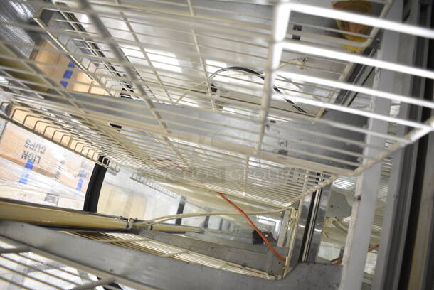 Metal Commercial Floor Style Dry Display Case Merchandiser.  - Image 5 of 6