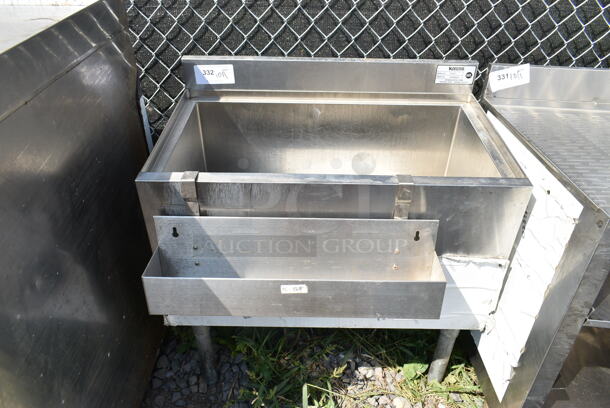 Krowne 18-30-7 Stainless Steel Ice Bin w/ Cold Plate and Speedwell. - Image 1 of 6