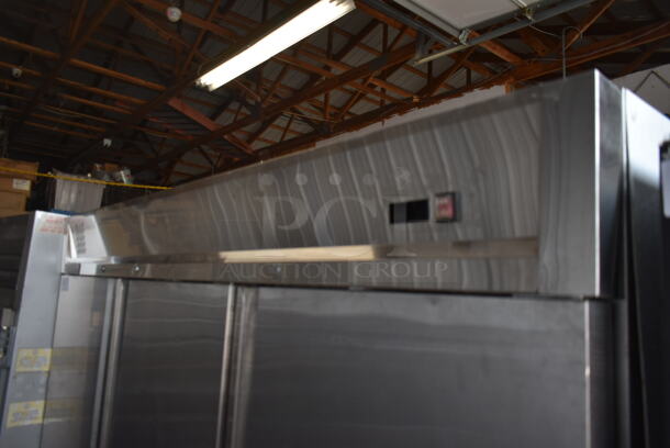 Universal RIFI-81 81" Stainless Steel Three Solid Door Reach-In Freezer, 72 Cu. Ft. Tested and Does Not Power On. - Image 8 of 9