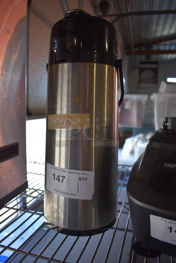 Metal Air Pot. 6.5x8x16 - Image 3 of 5