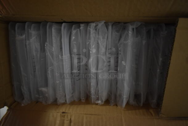 Box of 72 BRAND NEW! Vigor 247FP19LSPP Poly 1/9 Size Drop In Bin Translucent Polypropylene Secure Sealing Lid. - Image 4 of 4