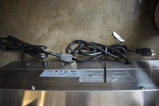 BRAND NEW IN BOX! Carnival King Model 382WCM2 Stainless Steel Commercial Countertop Double Waffle Cone Maker. 120 Volts, 1 Phase. 20x19x11 - Image 6 of 7