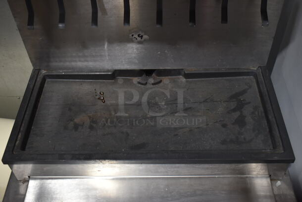 Cornelius CB2323 Stainless Steel Commercial 8 Flavor Carbonated Beverage Machine on Drop In Ice Bin. 115 Volts, 1 Phase.  - Image 4 of 11